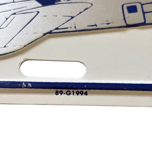 Sentimental Journey B-17 Flying Fortress Bomber USAF Metal License Plate - Picture 4 of 5